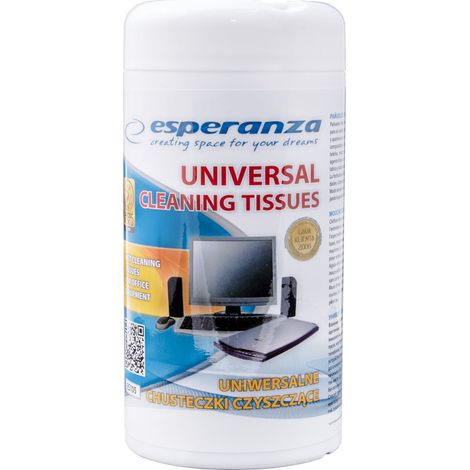 Esperanza Universal Cleaning Tissues 100Pcs