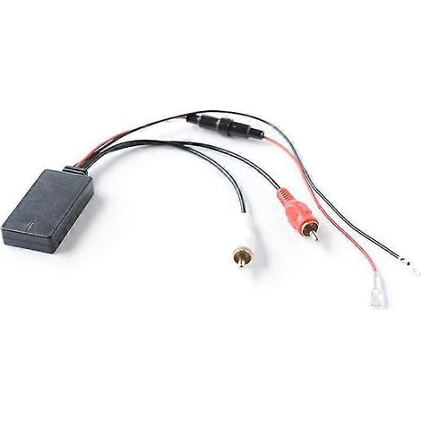 Adaptateur Bluetooth RCA pour autoradio stéréo 2RCA câble audio AUX sans fil (1/4)
