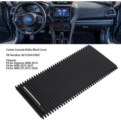 Cache Couvre-Tasse Roulant Anti-Poussière Console Centrale 66155AG100JC pour Impreza WRX (1/5)