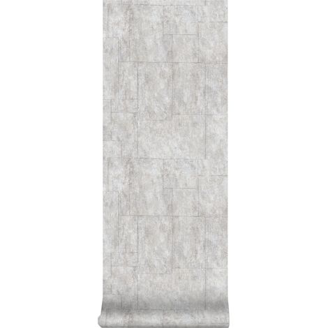Superfresco Easy - Vliestapete - Beton/Steine - Grau - 10m x 52cm