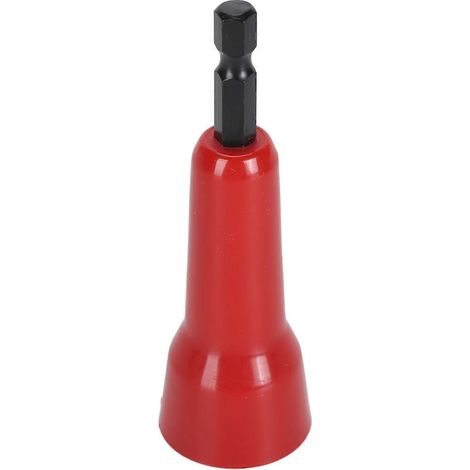 Outil de torsion de fil en ABS et fer, connecteur de fil universel à torsion pour perceuses, rouge, facilitant le travail. (1/4)
