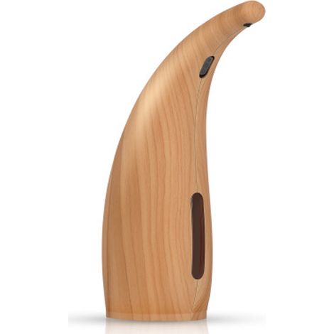 Distributeur de savon automatique de taille moyenne avec capteur de mouvement infrarouge pour salle de bain, cuisine, hôtel, restaurant (1/5)