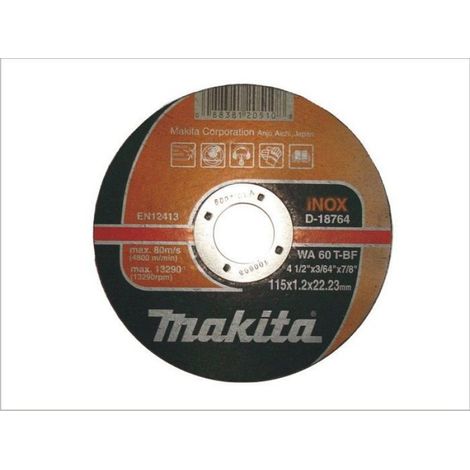Disque À Tronçonner - 125 mm - Acier Inoxydable - Pour Coupe Précise Sur Métaux - 1 Pièce
