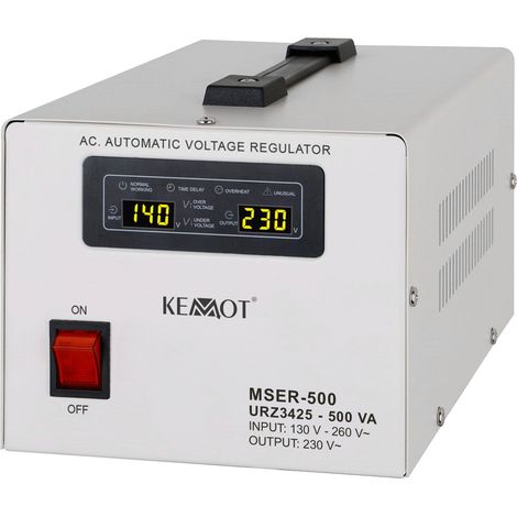 Kemot mser-500 Spannungsstabilisator 500VA 3% (5901890048927) (1/5)