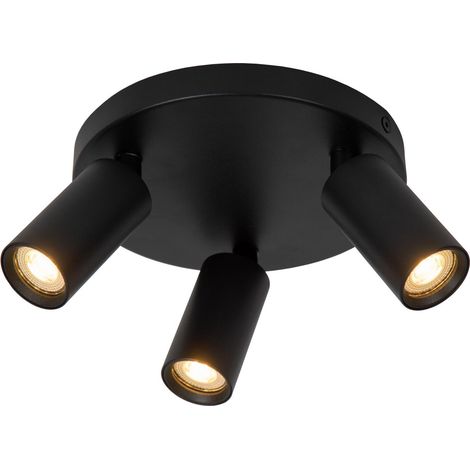 RITMO Spot plafond-Noir-Ø18 (1/2)