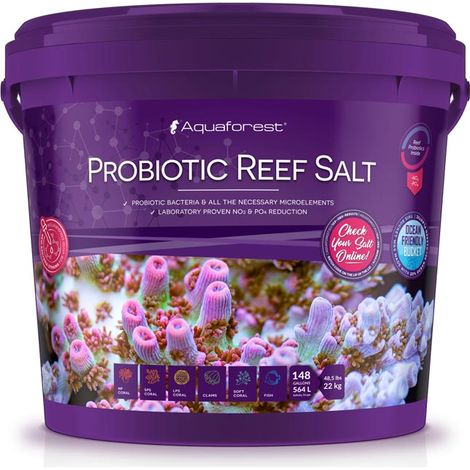 Aquaforest Probiotic Reef Salt secchio da 22kg