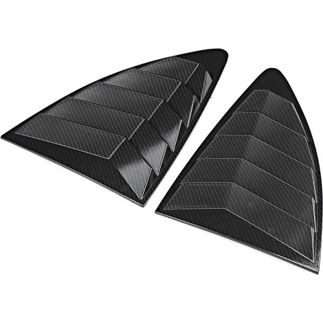 2 Stück Heckscheiben-Spoilerlamellen in Carbonfaser-Optik, passend für Subaru BRZ 2013-2019 (1/5)