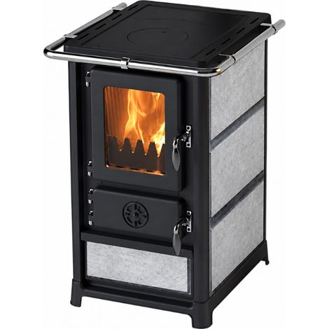 Poêle à bois OLYMP II Pierre Ollaire 7 kW - (1/5)