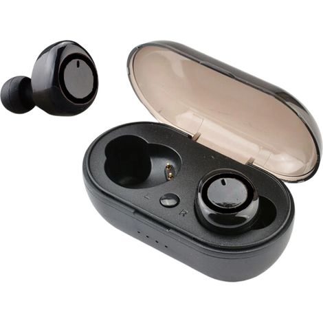 Talkie-walkie numérique double oreille pour le commerce électronique en mode privé avec fonction d'alimentation mobile et écouteurs Bluetooth 5.0 (1/5)