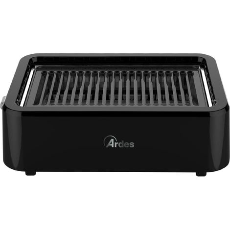 ARDES - ARGRILL01 Barbecue Électrique Sans Fumée GRILL AMO, BBQ Sans Fumée Chauffage Infrarouges 1100 W, Gril Électrique Portable de Balcon Barbecue d’Intérieur ou Extérieur avec Grille Amovible (1/5)