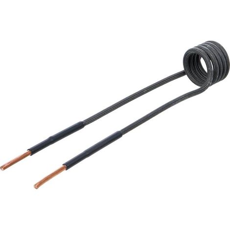 Bobine d'Induction Coudée 25 mm 90 deg. - Pour Appareils Chauffage Induction Art 2169, 3390, 3391 - Haute Performance - D-Work (1/5)