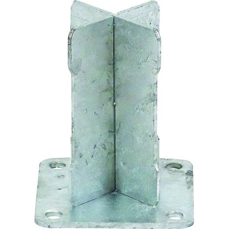 BASFIX FLOOR - placa para fijación poste en suelo duro - Galvanizada NORTENE (1/2)