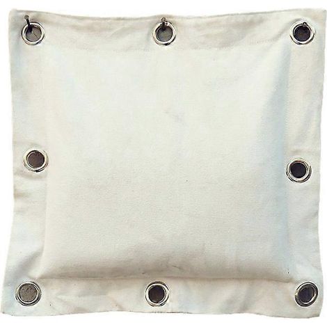 Sac de frappe mural d'entraînement 40x40cm, coussin de boxe à fixer au mur, équipement de combat pour home gym, cible résistante pour frappes et coups de poing. (1/5)