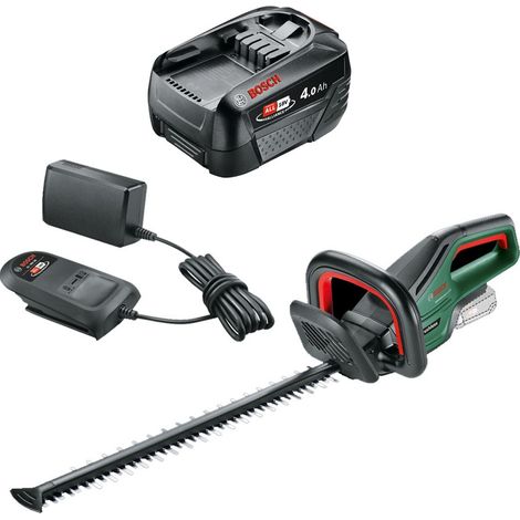 Bosch 0600849K00 Cordless 18v Hedgecutter 55cm UniversalHedgeCut + 4AH Battery