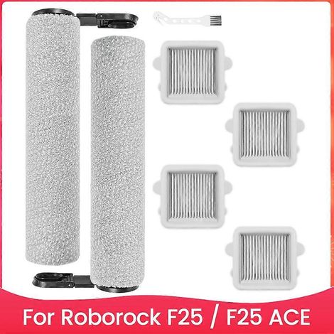 Ersatzteile für rotierende Hauptbürste und HEPA-Filter für Roborock F25/F25 ACE Nass-/Trockensauger (1/5)