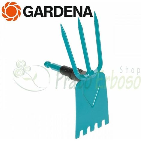 3219-20 - Zappa a 3 denti con lama con dentatura