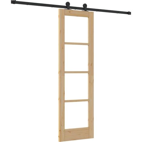 Maison Exclusive - Schiebetür ORKDAL Natur 61 x 198,5 cm
