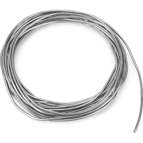 Baguette de soudure cuivre-aluminium à noyau basse température, tige de brasage bimétallique 1 mètre, fil d'apport pour alliage Cu-Al, pack de 1 pièce, soudage électrique universel. (1/5)