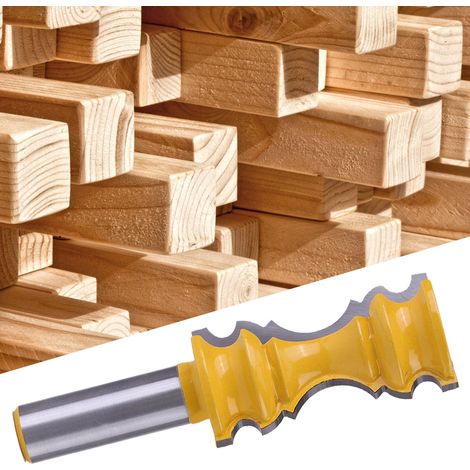 Outil de coupe de lignes de haute qualité avec poignée demi-pouce, outil de coupe d'angles, fraise à graver pour le travail du bois, outil de coupe de bordures, outil de coupe de plinthes, outil de co (1/5)