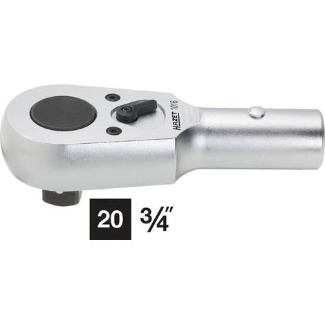 Tête de cliquet réversible 1016 ∙ Carré massif 20 mm (3/4 pouce) HAZET (1/2)