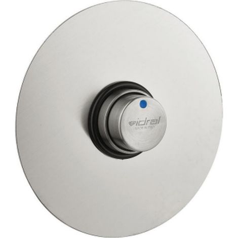 Rubinetto per orinatoio da incasso temporizzato in acciaio inox cromato - Idral 08425 (1/5)