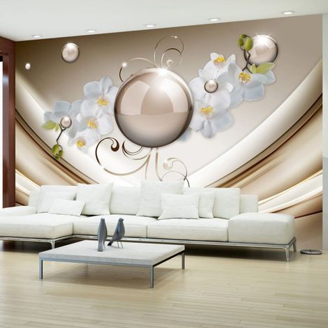 Papier Peint "Golden Abstract" 245 x 350 cm (1/2)