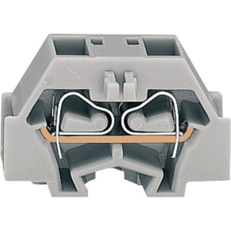 Borne d'extrémité WAGO 260-331 8 mm ressort de traction Affectation: L gris 1 pc(s)