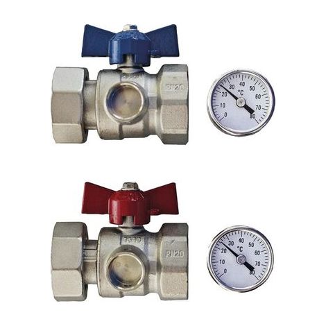 Schütz Kugelhahnset Standard m.Th. vern. - 7738306873 von Buderus