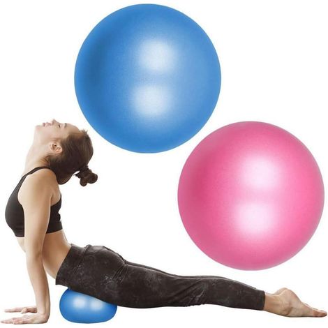Ballon de Pilates 25cm Anti-Burst pour Yoga, sport, Balance, Physiothérapie (1/5)