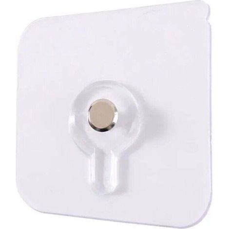 Kit de fixation sans perçage pour cadres photo, comprenant 10 clous adhésifs et des crochets transparents pour cadres photo. Convient pour les tableaux, les miroirs, les salons, les salles de bain et 