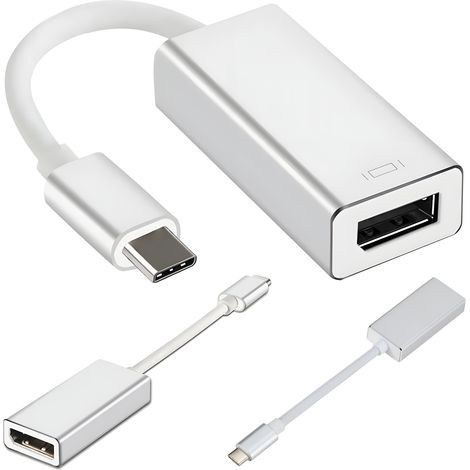 Adaptateur USB 3.1 Type C vers DisplayPort (DP) - Convertisseur USB-C (1/5)