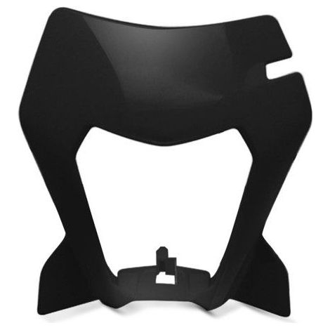 Placca faro per KTM 690 SMC / R 19-25 Xdure PQ6 nera