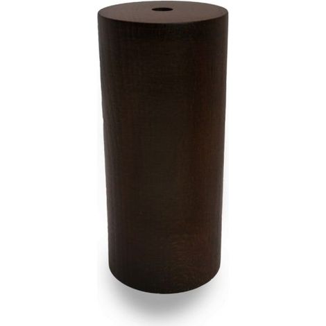Kit Cache Douille Tube en Bois Wengé 110: Une Touche Exotique pour Vos Luminaires