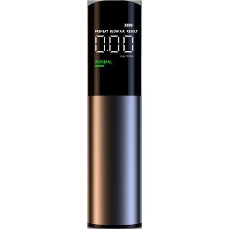 Testeur d'alcool électronique, rechargeable, écran LCD, capteur semi-conducteur (1/5)