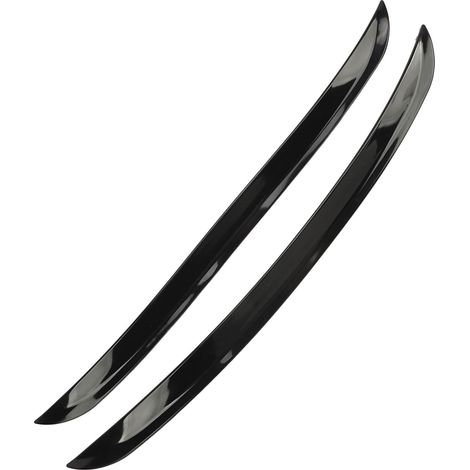 Jantes Passage de Roue Garniture Noir Brillant Protection Moulure Lèvre Bandeau Universel Auto 41,5cm (1/5)