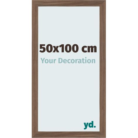 yd. - Cadre photo 50x100 - Noyer Fonce - MDF - Mura (1/5)