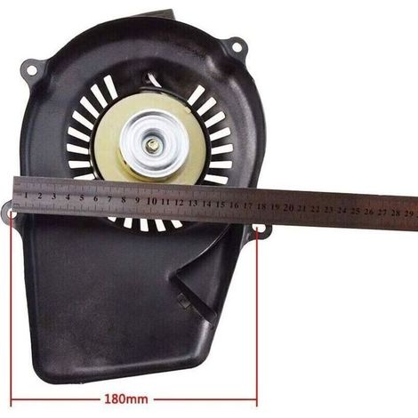 Démarreur à tirette pour Yamaha ET650 ET950 Remplacement pour tondeuse à gazon Recoil Rewind Moteur Générateur Noir (1/3)