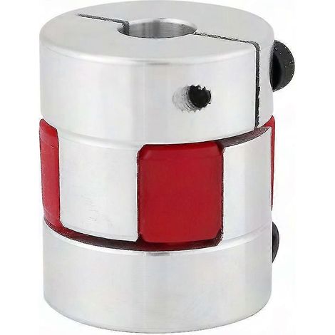 Raccord d'arbre en alliage d'aluminium pour connexion D25 L30 8 mm