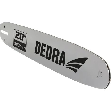 Espada guía DEDRA de 50 cm para motosierra de gasolina - 20 pulgadas, 1,6 mm
