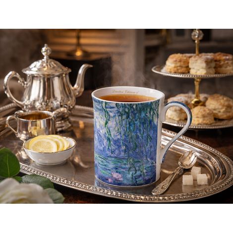 Tazza in porcellana Monet con ninfee, 300 ml, regalo della regina Isabella. (1/5)