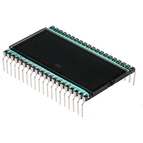 Afficheur monochrome LCD RS PRO, 7 segments 1 ligne de 3-1/2 caractères ( Prix pour 1 ) (1/3)