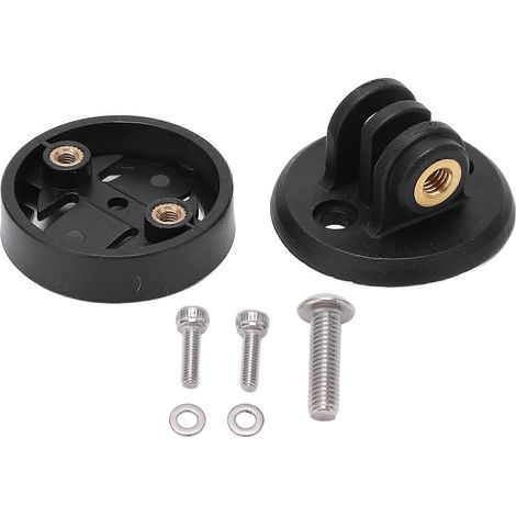 Compteur vélo en plastique avec support prolongateur, fixation sur potence, accessoire cyclisme pour guidon (1/5)
