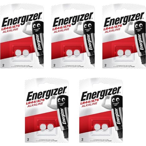 .Energizer LR 44 en Blister de 2 x 10 piles.