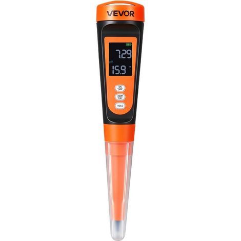 Mesure Précise pH Mètre Alimentaire ATC 0-14 pH Sonde Étanche IP68 pour Viande Pâte et Fermentation (1/5)