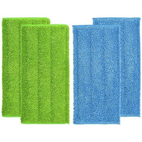 4-teiliges Swiffer-Flachwischtuch-Set, Mikrofaser-Wischmoppkopf-Ersatzzubehör (1/4)