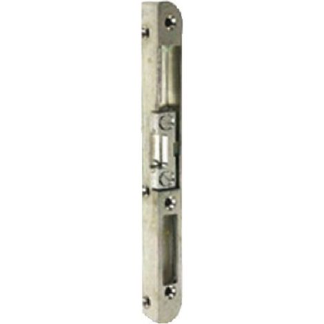 Ferco – Gâche pour crémone à défoncer 190x18x18mm gauche – Installation rapide – Compatible serrures multipoints – G1360600L1