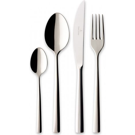 Servizio di posate in acciaio inossidabile da 24 pezzi - 12-6264-9030 - Villeroy-boch