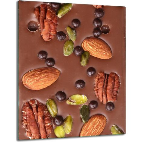 TABLERO DE MESA DE VIDRIO CON PANEL DE CRISTAL 40x52 COLOR CHOCOLATE (1/5)