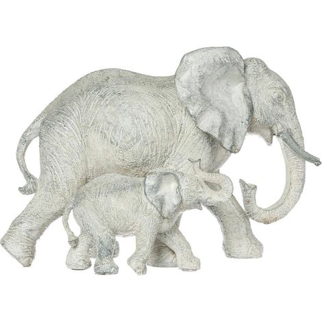 Figur Elefant - Kunstharz - H15 -5 cm