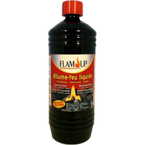 Allume Feu Liquide Sans Odeur 1l - Flam Up (1/2)